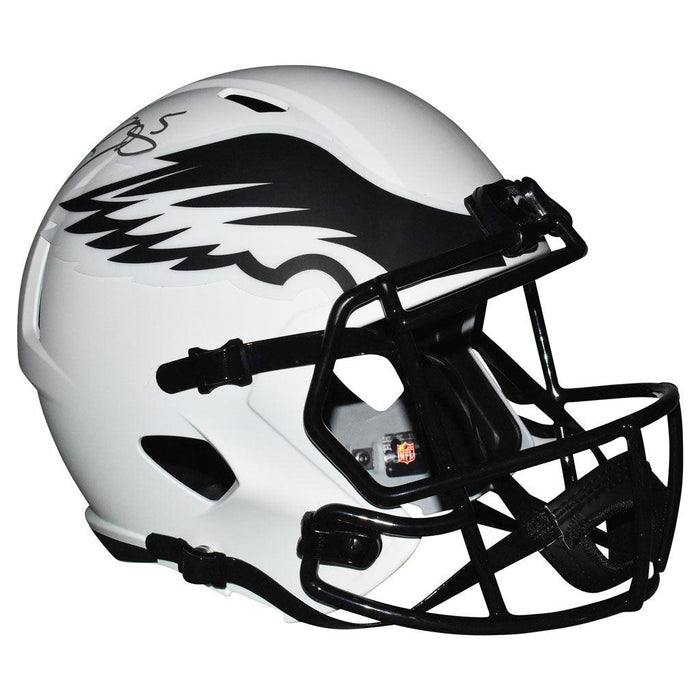 Donovan McNabb Signed Philadelphia Eagles Lunar Eclipse Speed Full-Size Replica Football Helmet (JSA) - RSA