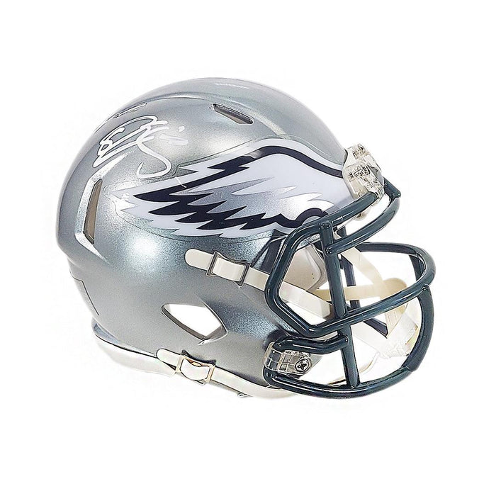 Donovan McNabb Signed Philadelphia Eagles Flash Speed Mini Football Helmet (Beckett) - RSA