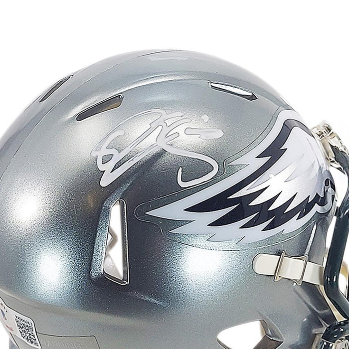 Donovan McNabb Signed Philadelphia Eagles Flash Speed Mini Football Helmet (Beckett) - RSA