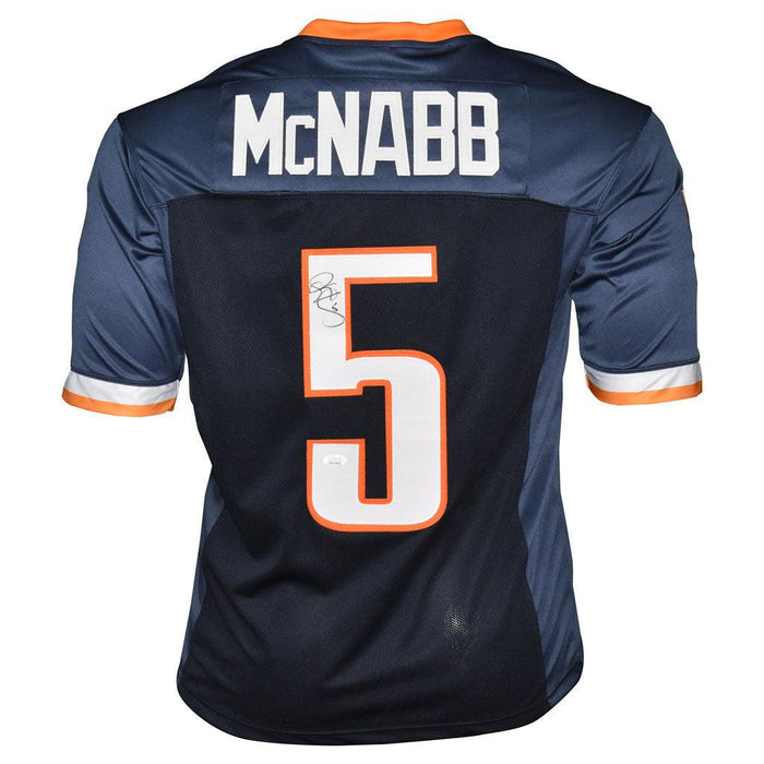 Donovan McNabb Signed Syracuse College Blue Football Jersey (JSA)