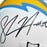 Shawne Merriman Signed Los Angeles Chargers Speed Mini Football Helmet (JSA) - RSA