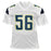 Shawne Merriman Signed Los Angeles White Football Jersey (JSA) - RSA