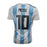 Lionel Messi Signed Argentina AFA White Jersey (Beckett) - RSA