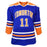 Mark Messier Signed Edmonton Blue Hockey Jersey (JSA) - RSA