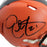 Eric Metcalf Signed Cleveland Browns Speed Mini Replica Football Helmet (JSA) - RSA