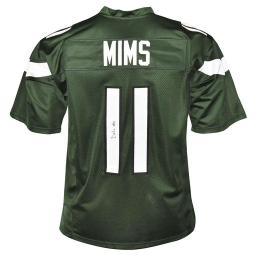 Denzel Mims Signed New York Green Football Jersey (JSA) - RSA