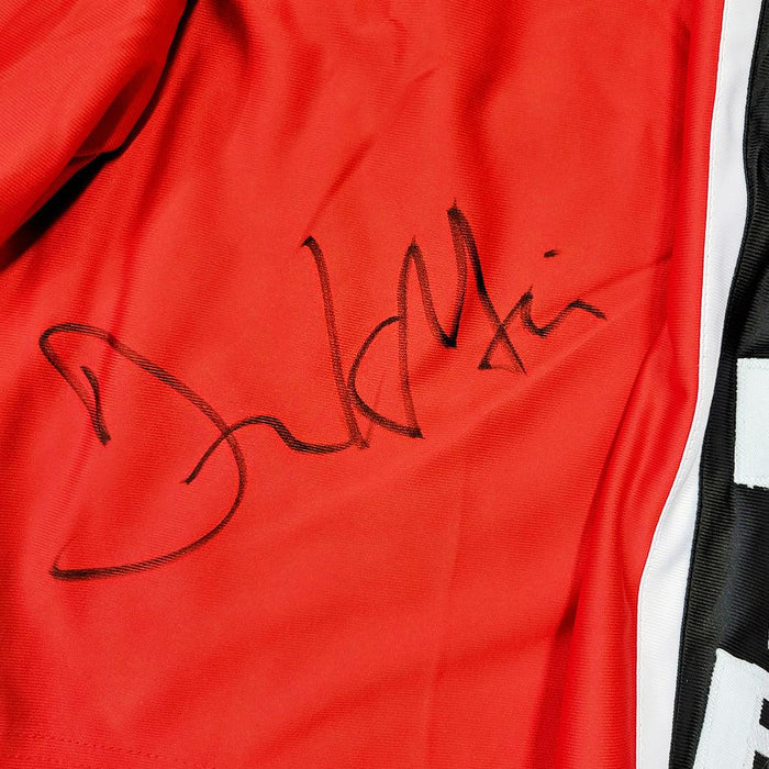 Frank Mir Signed Red MMA Fighting Trunks (JSA) - RSA