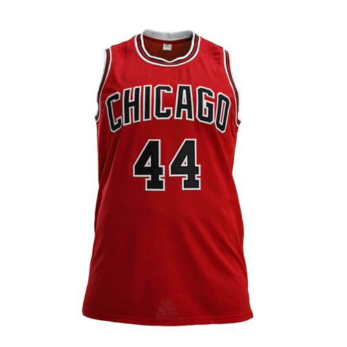 Nikola Mirotic Chicago Pro Style Red Basketball Jersey (PSA) - RSA