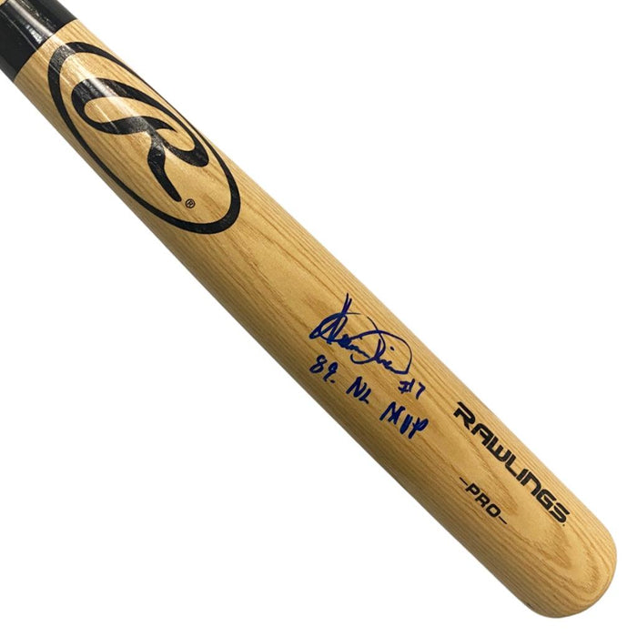 Kevin Mitchell Signed 89 NL MVP Inscription Rawlings Blonde Baseball Bat (JSA) - RSA