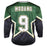 Mike Modano Signed Dallas Green Hockey Jersey (JSA) - RSA