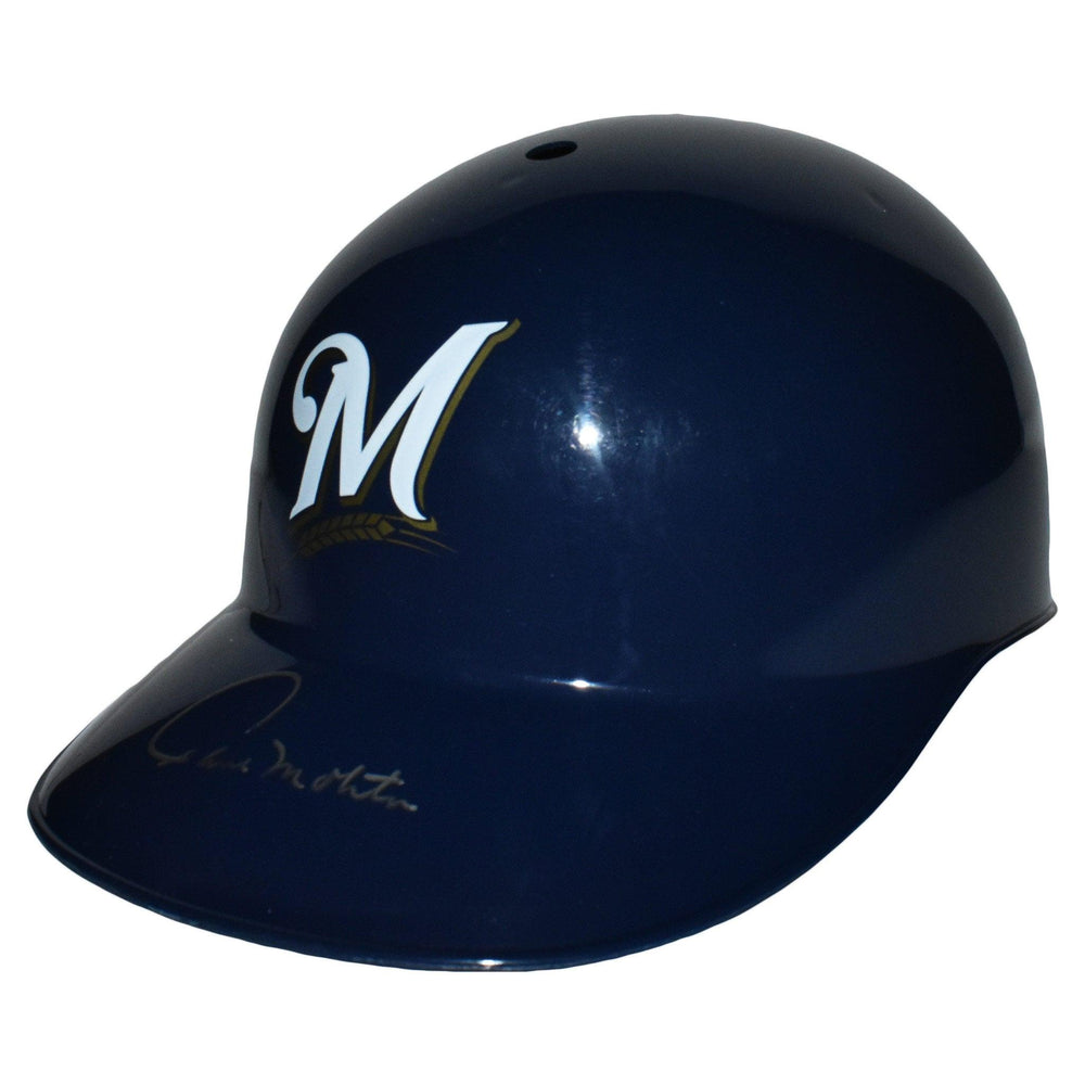 Paul Molitor Signed Milwaukee Brewers Souvenir Helmet (JSA) - RSA