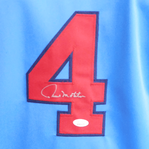 Paul Molitor Autographed Pro Style Light Blue Minnesota Baseball Jersey (JSA) - RSA