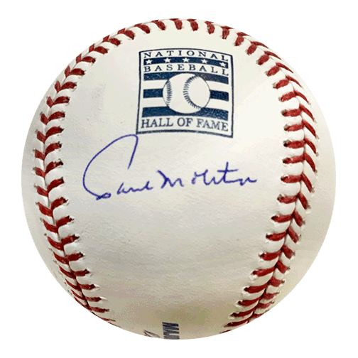Paul Molitor Autographed Hall of Fame Official Major League Baseball (JSA) - RSA