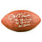 Joe Montana Signed 3 Inscription Authentic Wilson The Duke Leather NFL Football (JSA) (does not inflate) - RSA
