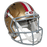 Joe Montana #16 San Francisco 49ers Replica Full-Size Speed Football Helmet (JSA) - RSA