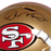 Joe Montana #16 San Francisco 49ers Replica Full-Size Speed Football Helmet (JSA) - RSA