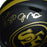 Jerry Rice & Joe Montana Dual Signed San Francisco 49ers Eclipse Speed Mini Replica Football Helmet (JSA) - RSA