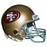 Joe Montana Signed San Francisco 49ers Mini Replica Football Helmet (JSA) - RSA