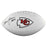 Warren Moon Signed HOF 06 Inscription Kansas City Chiefs Official NFL Team Logo Football (JSA) - RSA