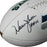 Warren Moon Signed HOF 06 Inscription Seattle Seahawks Logo Football (JSA) - RSA