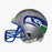 Warren Moon Signed HOF 06 Seattle Seahawks Mini Football Helmet (JSA) - RSA