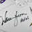 Warren Moon Signed HOF 06 Inscription Minnesota Vikings Official NFL Team Logo Football (JSA) - RSA