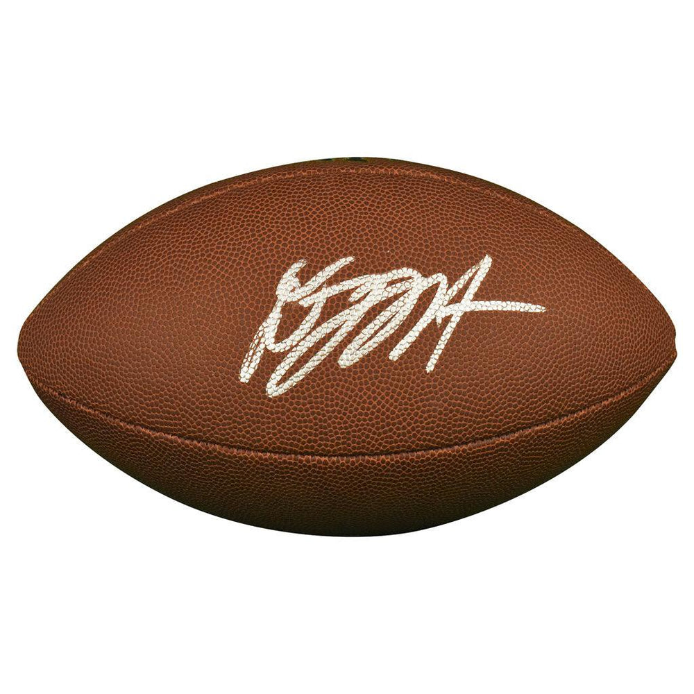 DJ Moore Signed Wilson Official NFL Replica Football (Beckett) - RSA