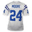 Lenny Moore Signed HOF 75 Pro-Edition White Football Jersey (JSA) - RSA