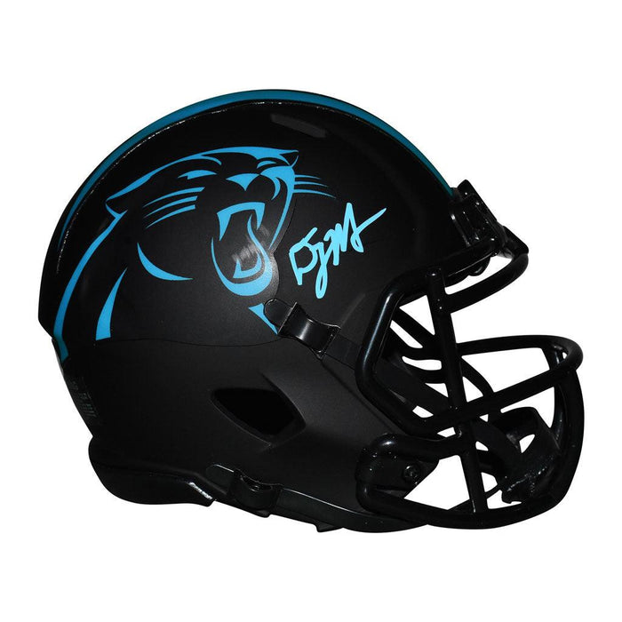 DJ Moore Signed Carolina Panthers Eclipse Speed Mini Replica Football Helmet (Beckett) - RSA