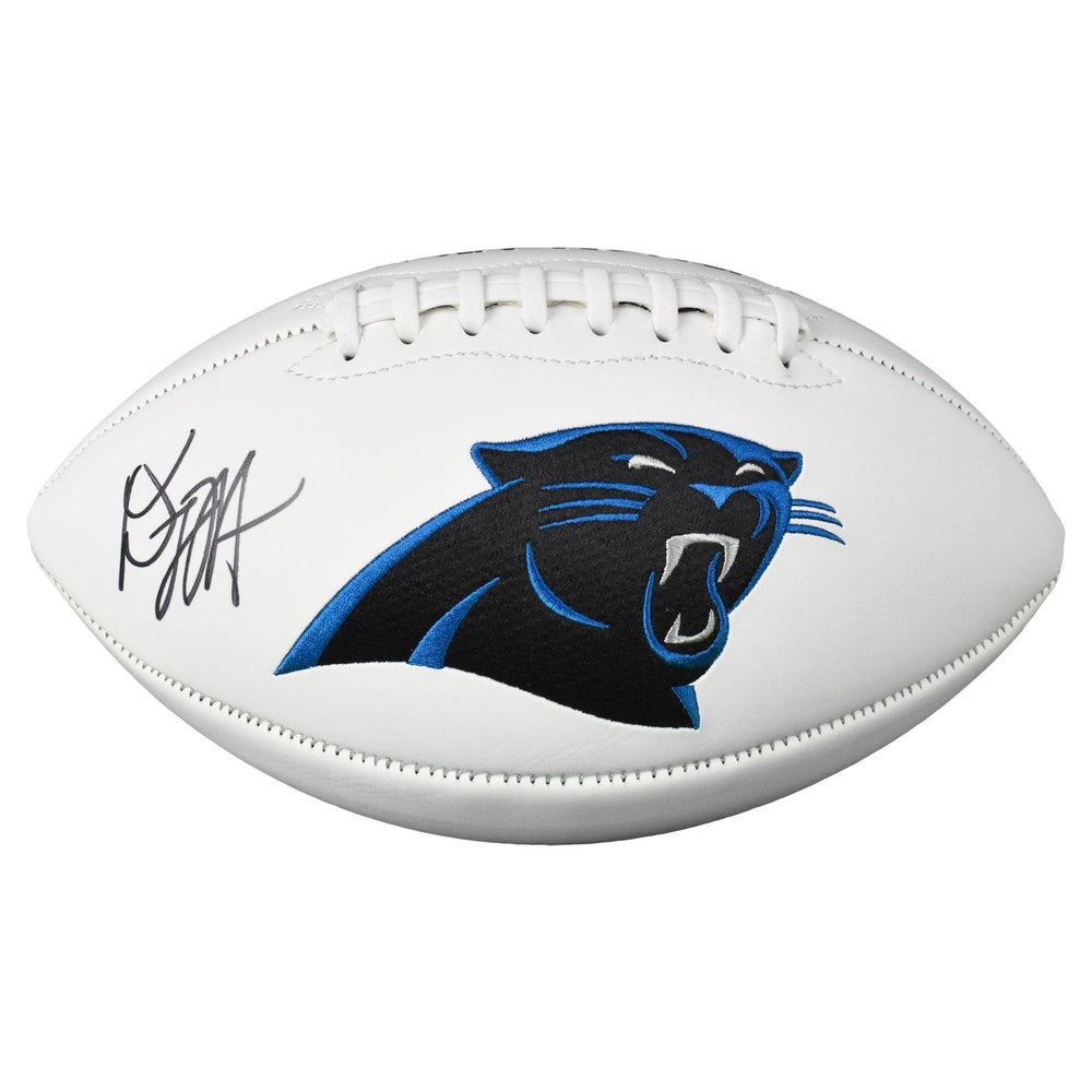 DJ Moore Signed Carolina Panthers Logo Football (Beckett) - RSA