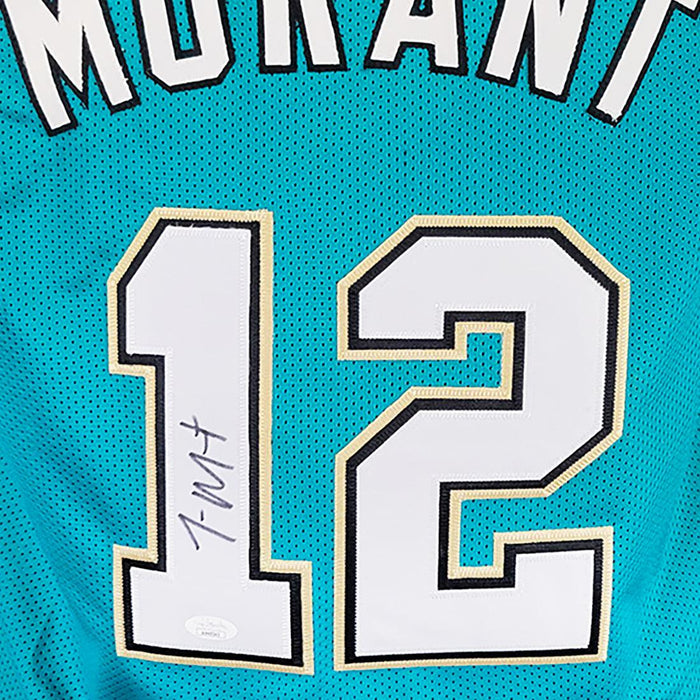 Ja Morant Signed Blue Fanatics Grizzlies Basketball Jersey JSA