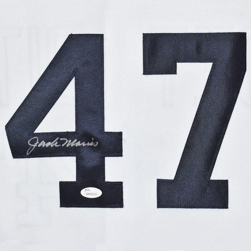 Jack Morris Signed Detroit White Baseball Jersey (JSA) - RSA