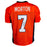 Craig Morton Signed Denver Modern Orange Football Jersey (JSA) - RSA