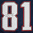 Randy Moss Signed New England Blue Football Jersey (JSA) - RSA