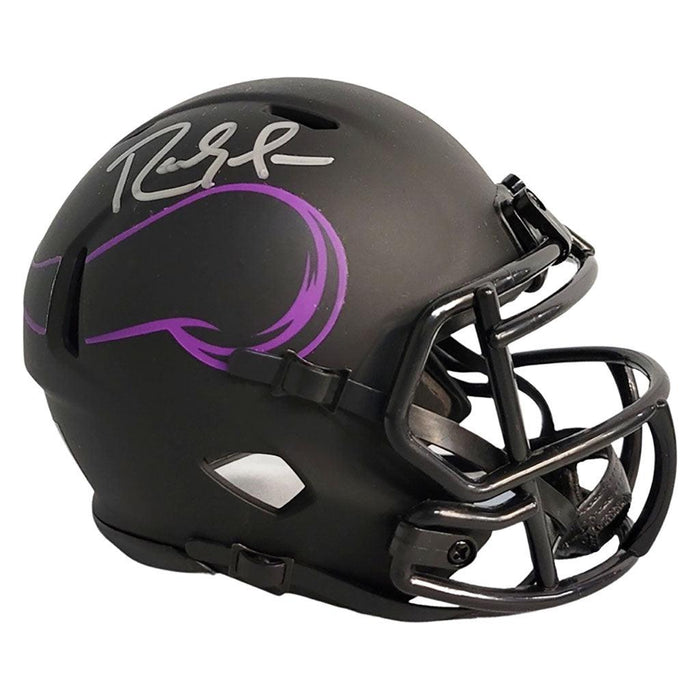 Randy Moss Signed Minnesota Vikings Eclipse Speed Mini Football Helmet (JSA) - RSA