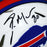 Eric Moulds Signed Buffalo Bills Speed Mini Replica White Football Helmet (JSA) - RSA