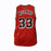Alonzo Mourning Signed Miami Red Basketball Jersey (JSA) - RSA