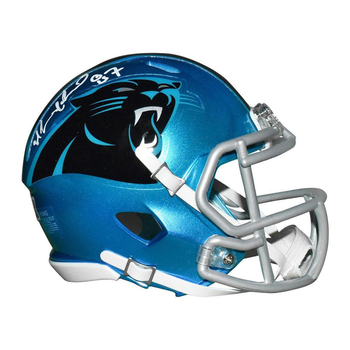 Muhsin Muhammad Signed Carolina Panthers Flash Speed Mini Replica Foot ...