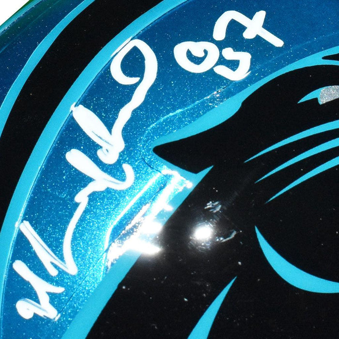 Muhsin Muhammad Signed Carolina Panthers Flash Speed Mini Replica Foot ...
