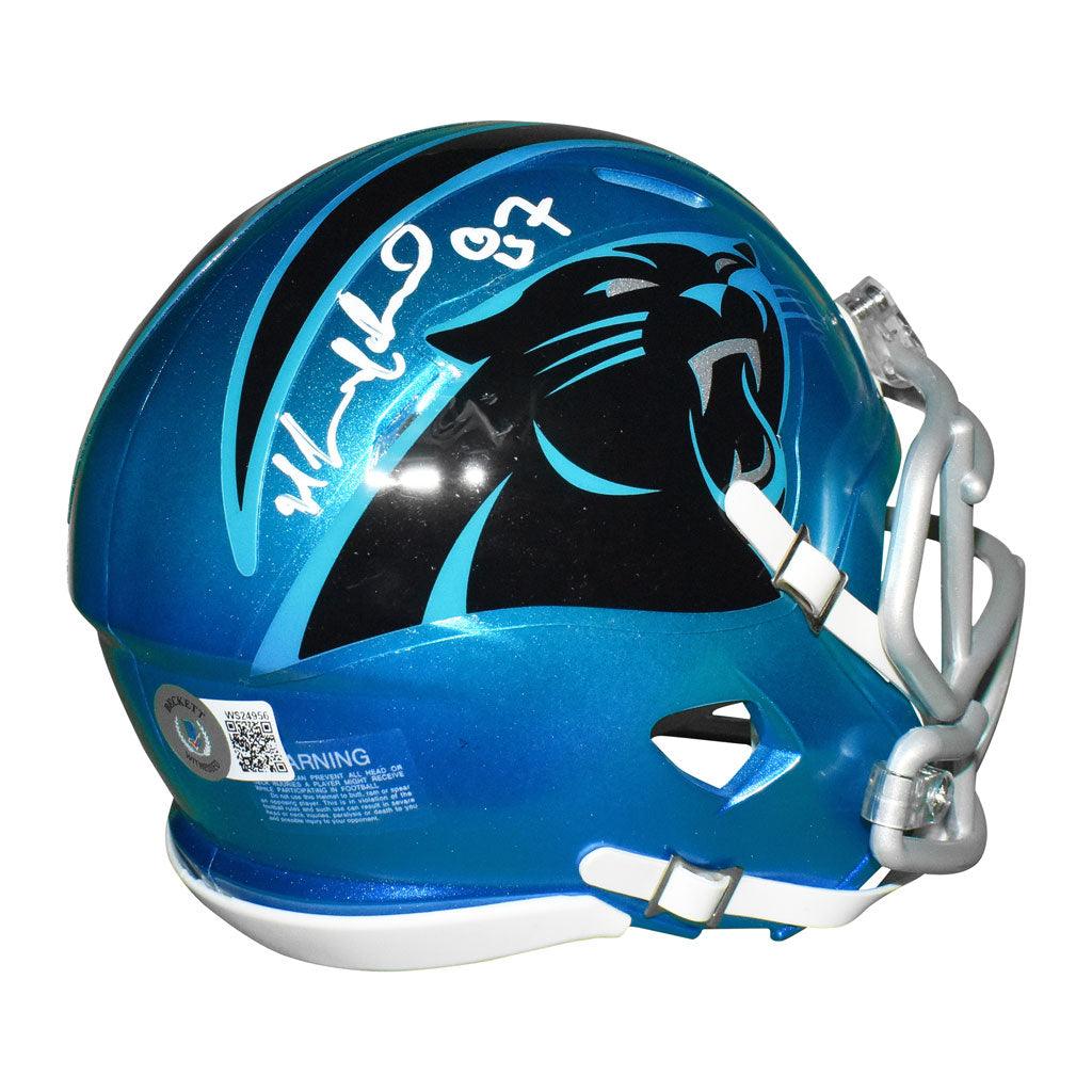 Muhsin Muhammad Signed Carolina Panthers Flash Speed Mini Replica Foot ...
