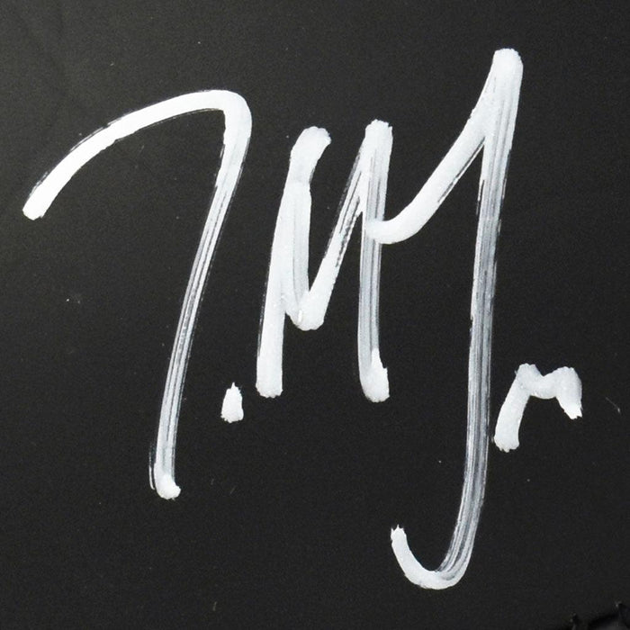 Trayvon Mullen Signed Las Vegas Raiders Official NFL Team Logo Black Football (JSA) - RSA
