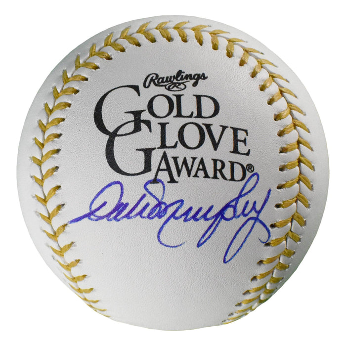 Dale Murphy Signed Gold Glove Official Major League Baseball (PSA) - RSA
