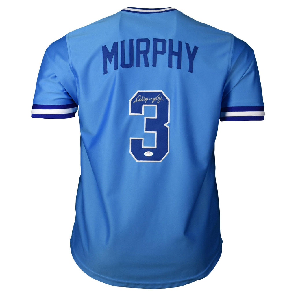 Dale Murphy Signed Atlanta Light Blue Baseball Jersey (JSA) — RSA
