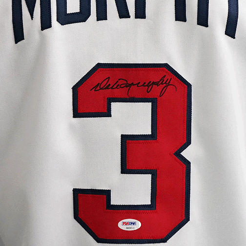 Dale Murphy Signed Modern Pro Edition White Baseball Jersey (JSA) - RSA
