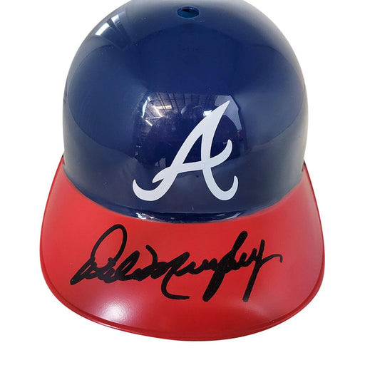 Dale Murphy Signed Atlanta Braves Souvenir MLB Baseball Batting Helmet (JSA) - RSA