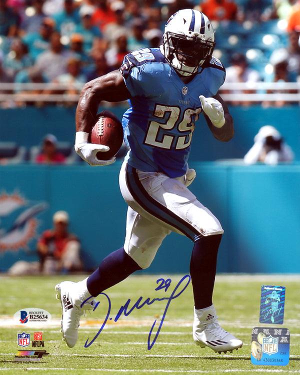DeMarco Murray Autographed 8x10 Photo Tennessee Titans Beckett BAS Stock #115026 - RSA
