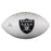 Tanner Muse Signed Las Vegas Raiders Official NFL Team Logo Football (JSA) - RSA