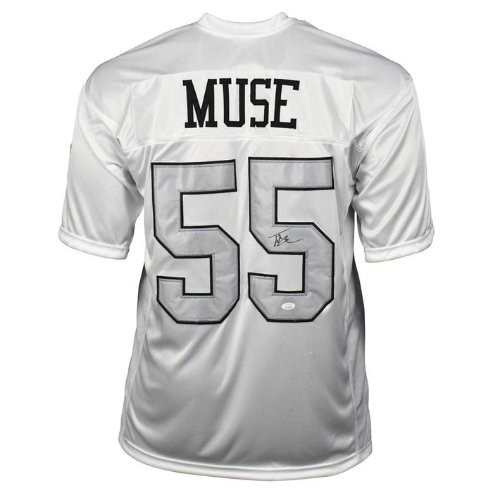 Tanner Muse Signed Las Vegas Pro Color Rush Football Jersey (JSA) - RSA