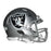 Tanner Muse Signed Las Vegas Raiders Speed Mini Replica Silver Football Helmet (JSA) - RSA
