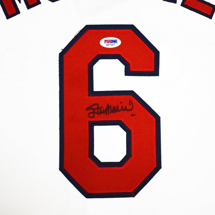 Stan Musial Signed St. Louis Cardinals Majestic Jersey White (PSA) - RSA